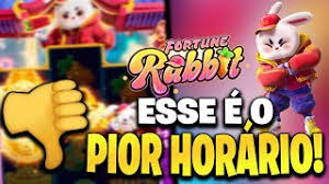 melhores horarios fortune rabbit